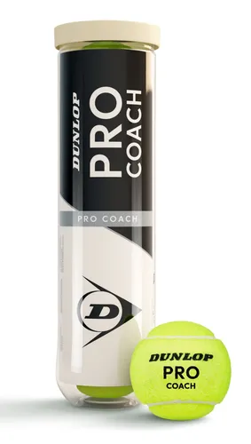 Dunlop Tennisbälle Pro Coach Dose 4er