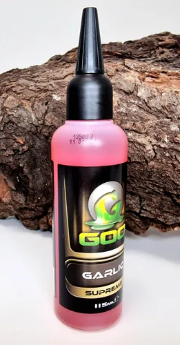 Korda Goo Flüssigattraktor Garlic Supreme Bait Smoke 115ml Wolken Dip Knoblauch