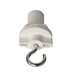 Deko Light 710060 D Line Schilderhaken Hochvolt-Schienensystem-Komponente Stromschiene 3phasig Weiß