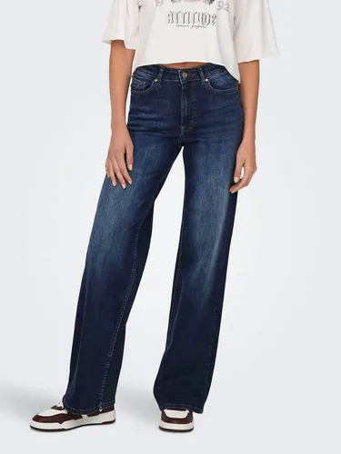 ONLMADISON Blush HW Wide DNM TAI081 NOOS - Damen Jeans - Stylische Jeans für Damen von ONLY, mit hohem Bund und weitem Schnitt für optimalen Tragekomfort und einen modernen Look.