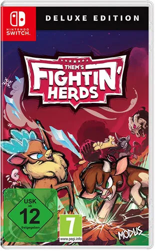 Thems Fightin Herds - Nintendo Switch - Neu & OVP - Deutsche Version