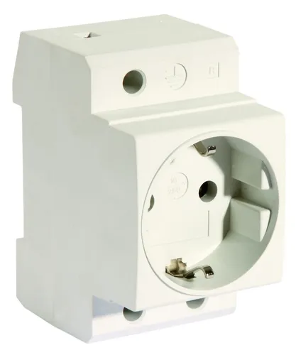 Produktbild Pollmann 6334787 Verteiler-Einbausteckdose 1-fach