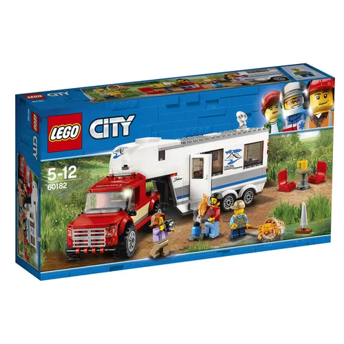LEGO® City Pickup & Wohnwagen 60182