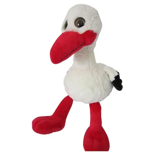 Sweety Toys 4478 Klapperstorch Storch GINO Plüsch Teddy Kuschelweich 53 cm