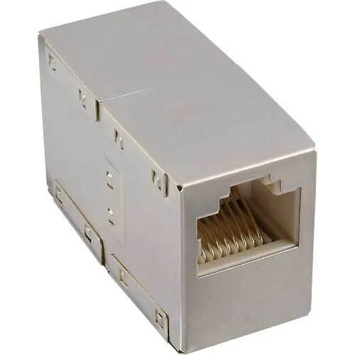 InLine Cat 5e Patchkabelkupplung 2x RJ45 Buchse geschirmt bulk