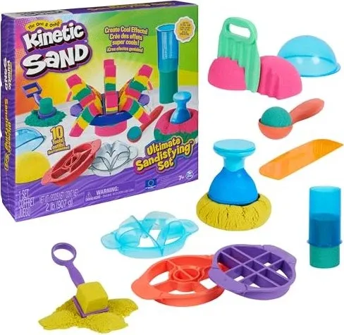 Kinetic Sand Ultimate Sandisfying Set, 7+ von Spin Master