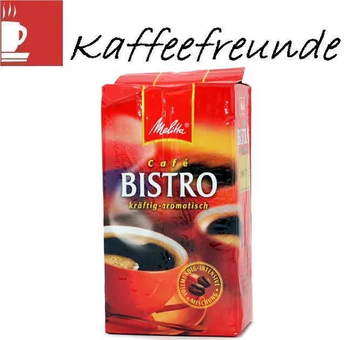 Produktbild Melitta Café Bistro Kräftig Kaffee Gemahlen 500 Gr