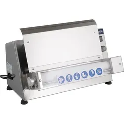 GastroHero Teigausrollmaschine PROFI 42 N - Elektrische Küchengeräte für Gastronomie, robust und einfach zu bedienen mit Fußpedal, ideal für Teiglinge bis 40 cm.
