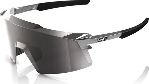 100% Aerocraft HiPER Chrome Lens in grau von 100%