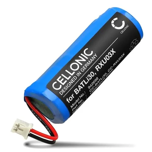 CELLONIC, Akku für Haustechnik, kompatibel mit DAITEM RXU03X, BATLi30, BATXU03, 3TENZ0006A (3.7V, 1500mAh)