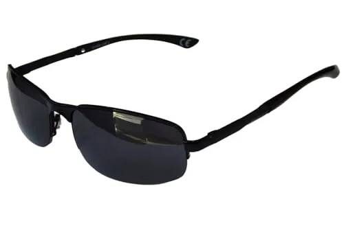 Gil SSC MATRIX SONNENBRILLE SPORTBRILLE MOTORRADBRILLE SPORT BRILLE M 26 (Schwarz verspiegelt)