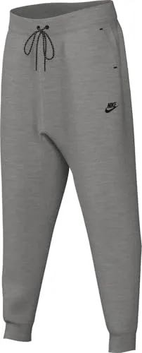 Nike Jungen Tch - Pd Trainingshose in Dk Grey Heather/Black - Bequeme Trainingshose für Jungen in großen Größen, bietet entspannten Tragekomfort und hat gerippte Säume für eine optimale Passform.