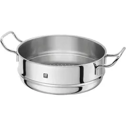 Zwilling Dämpfeinsatz aus Edelstahl, 24 cm - Dampf- & Dünsteinsätze für gesundes Garen, behält Form, Farbe und Geschmack von Gemüse – ideal für eine gesunde Ernährung.