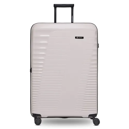 Farmhood Eco Edition großer Hartschalen Check-in Koffer in beige von Farmhood