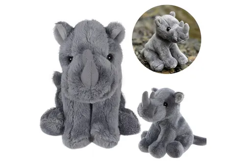 Sarcia.eu Kuscheltier Charlie Bears Nashorn-Maskottchen, aus der Serie Cuddle Cubs, 13 cm