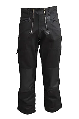 TMG | Zunfthose für Herren ohne Schlag, Dachdeckerhose mit Kniepolstern & viel Stauraum, 100% Baumwolle, 400gr | Gr. 62