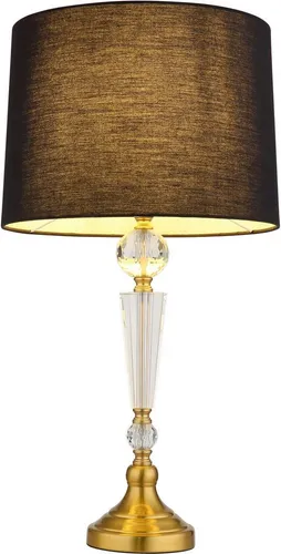 Globo Lighting Tischleuchte Metall messingfarben matt, 1x E27