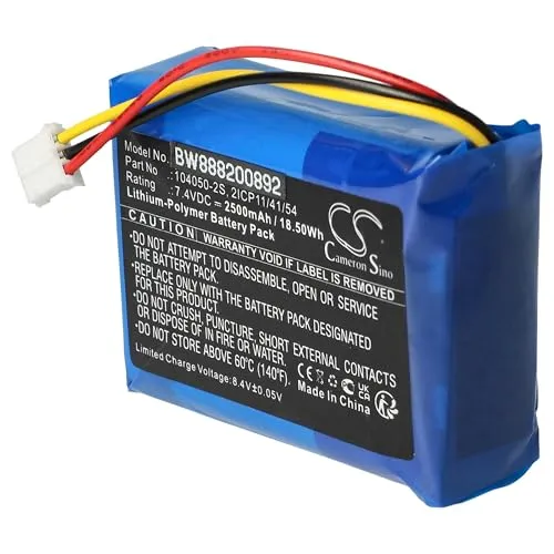 vhbw Akku kompatibel mit Philips Fidelio B5, B5/12, HTL9100 Lautsprecher Boxen Speaker (2500mAh, 7,4V, Li-Polymer)