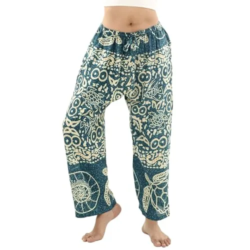 PANASIAM Relax Pants Atlantic, Petrol, L in petrol von PANASIAM