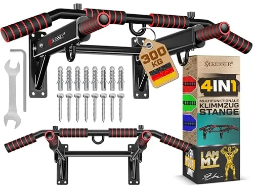 KESSER® 4in1 Klimmzugstange zur Wandmontage