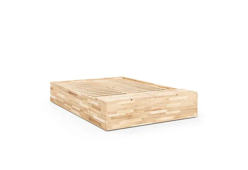 Karup Design - Basement Bett 160 x 200 cm - Betten: Praktisches Kieferbett mit gemütlicher Atmosphäre, ideal zum Entspannen und für gesellige Treffen im Schlafzimmer.
