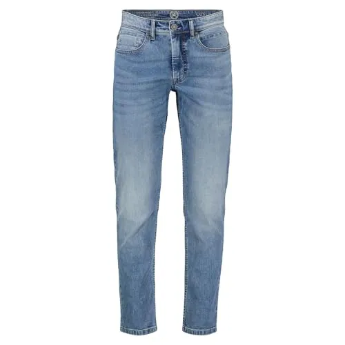 LERROS 5-Pocket-Jeans 2009320 - Jeans im 5-Pocket-Denimstyle mit Comfort Stretch für optimalen Tragekomfort. Gerade Passform (Straight Leg) und entspannter Schnitt (Relaxed Fit) für jeden Anlass.