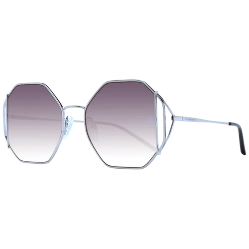 Ana Hickmann Sonnenbrille AH3185 03A 54 Damen Silber - Sonnenbrille für Damen mit verspiegelten Gläsern und 100% UV-Schutz, ideal für stilvolle Outfits und sonnige Tage. Inklusive Original-Etui.