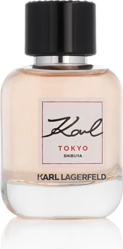 Lagerfeld Karl Tokyo Shibuya Eau de Parfum für Damen 60 ml - Eau de Parfum für Damen, inspiriert von Tokios pulsierender Energie. Frische Kopfnoten mit Rhabarber und Zitrusfrüchten, kombiniert mit blumigen Akzenten für Eleganz und Weiblichkeit.