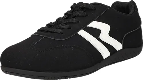 Sneakers Damen-Sneaker Schwarz-Weiß, Farbe:schwarz, EU Größe:42