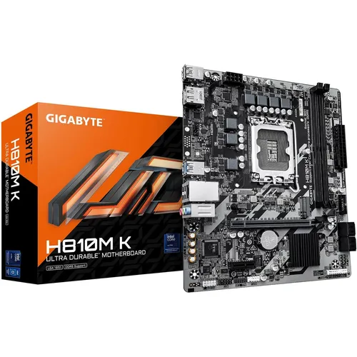 GIGABYTE H810M K Mainboard – Leistungsstark für Intel Core Ultra