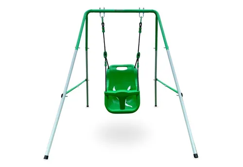 HyperMotion Babyschaukel Swing HYP5 - Indoor & Outdoor für Kinder - Robuste Babyschaukel mit Sicherheitsgurt und verstellbaren Seilen, ideal für Kinder von 6 Monaten bis 25 kg. Wetterfest für drinnen und draußen, bietet ein sicheres Schaukelerlebnis.