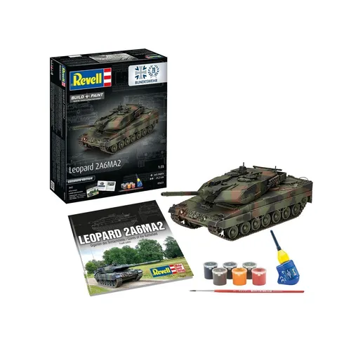 Revell 05631 Panzer Leopard 2A6MA2 70 Jahre BW Plastik Modellbausatz 1:35 NEU