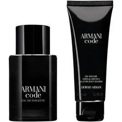 Armani Code Geschenkset - Herren-Duftset - Herrendüfte: Perfektes Geschenkset mit Eau de Toilette und Duschgel, das die Intensität Ihres Lieblingsduftes verstärkt und die Duftnoten in Ihrer täglichen Routine ergänzt.