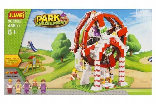 Freizeitpark Bausteine Set mit 458 Teilen