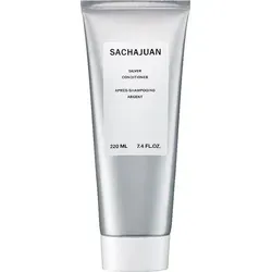 SACHAJUAN Silver Conditioner 220ml - Haarpflege - Gesichtscremes, revitalisierende Pflege für graues Haar, sorgt für strahlenden Glanz und gesunde Haarstruktur.