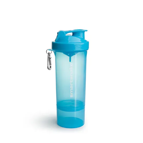 Smartshake Slim Shaker 500ml, Neon Blue