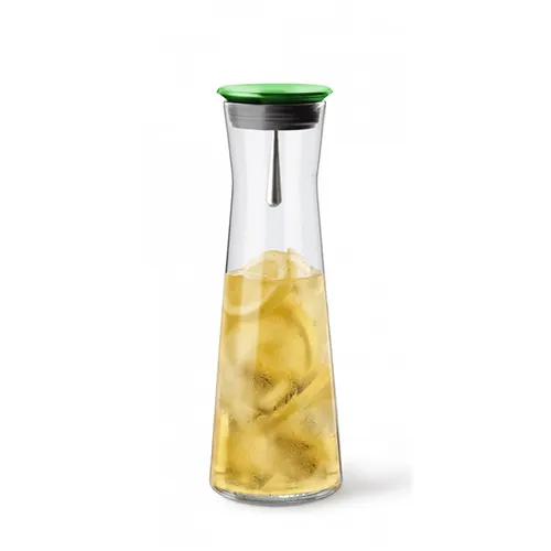 Simax Karaffe Indis 1,1 L Grüner Deckel