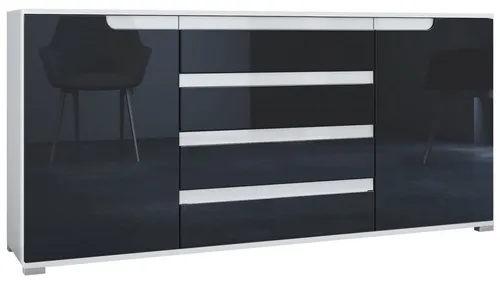 Buffets & Sideboards Schwarz von Vladon