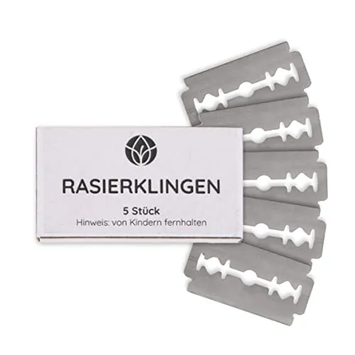 MYLILY 5 Rasierklingen I deine perfekte Rasur I Rasierhobel Damen I Rasierer plastikfrei I zero waste shaving I Intim Rasier