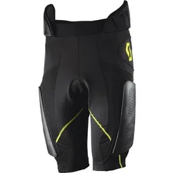 Scott MX Undershort Protektor, schwarz-grün, Größe S - Fahrradbekleidung mit extra Schutz für Hüfte und Oberschenkel, ideal für Motocrosser, die Komfort und Sicherheit im Sattel suchen.