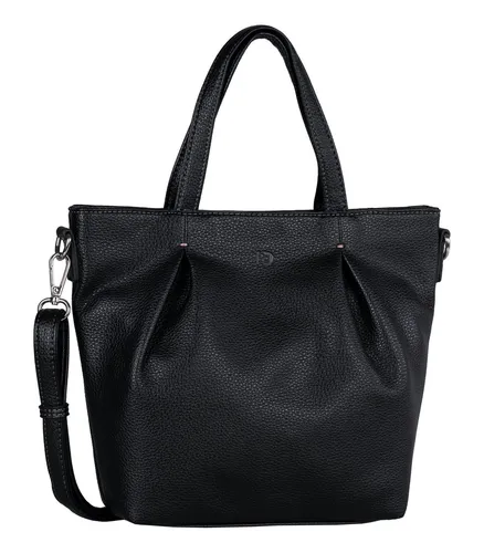 TOM TAILOR Denim Handtaschen Laurie Zip Shopper M, Schwarz in schwarz von Tom Tailor