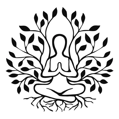 Wandbehänge 100% METALL Schwarz