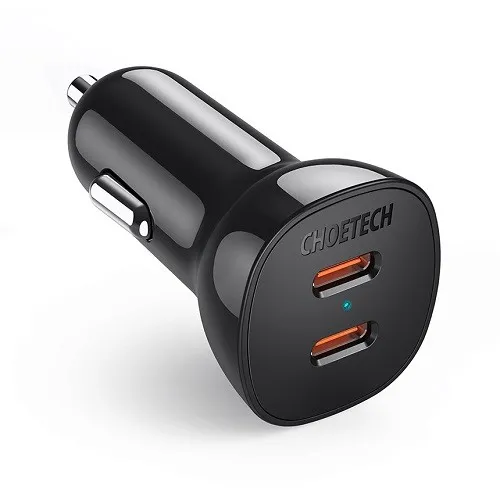 Produktbild Choetech Autoladegerät TC0008 40W 2x USB-C