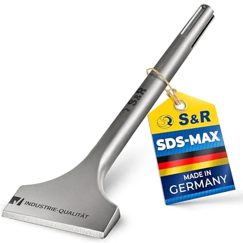 S&R Breitmeißel SDS-MAX-Schaft 300 x 80 mm von S&R