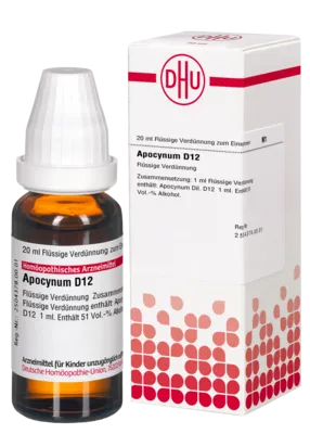 DHU-Arzneimittel GmbH & Co. KG APOCYNUM D 12 Dilution 20 ml 07159347