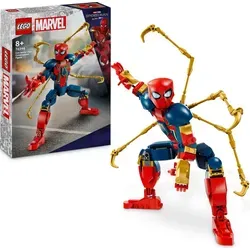 Marvel Iron Spider-Man Baufigur 76298 - Konstruktionsspielzeug für kreative Abenteuer und actionreiche Spielmomente!