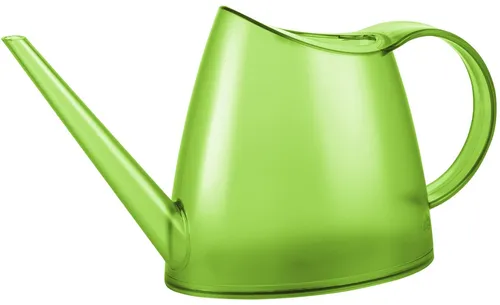 EDA Gießkanne FUCHSIA 1,5 Liter transparent-zitronengrün