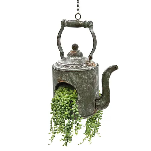 Vogel Futterhaus - Balkon Deko - Vogelhaus Modern - Bohemian Deko - Teekanne