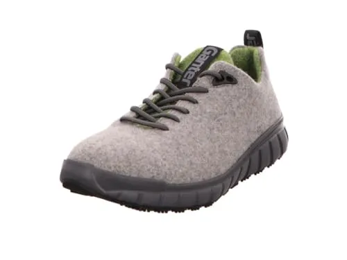 Ganter Evo Damen Schnürer in Grau - Komfortabler Sportlicher Schuh - Bequemer Damen-Schnürer aus hochwertiger Wolle mit flexibler Laufsohle. Ideal für den Alltag und bietet individuellen Tragekomfort dank herausnehmbarem Fußbett. Stilvoll und praktisch für jeden Anlass.