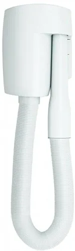 Trovac WallyFlex: Flexibler Schlauch für Zentralstaubsauger, Weiß, Kunststoff, Ausziehbarer Schlauch, 4m, 4kg, 1er Pack, Reinigung im Haushalt